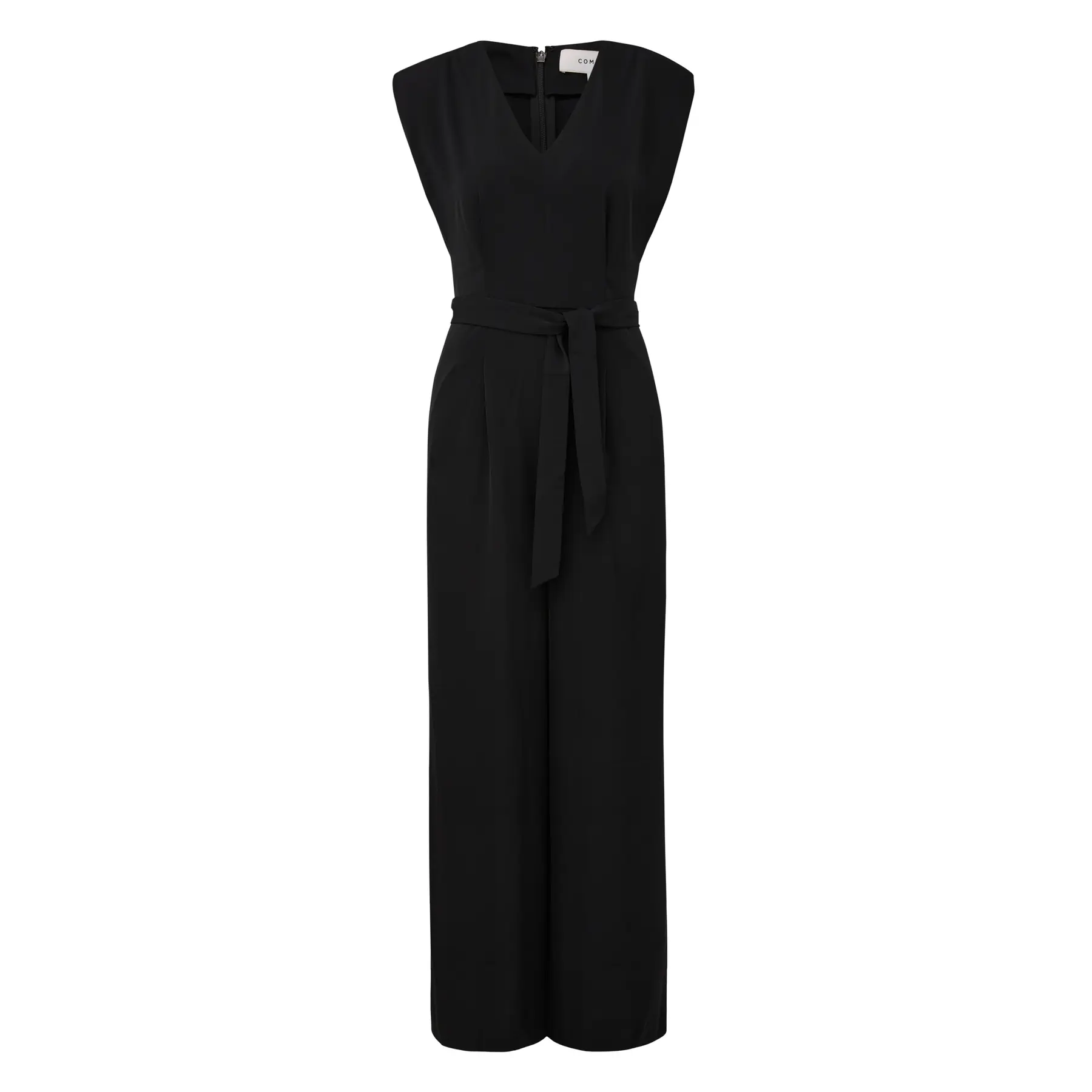 Combinaison col V jambes semi-larges femme COMMA