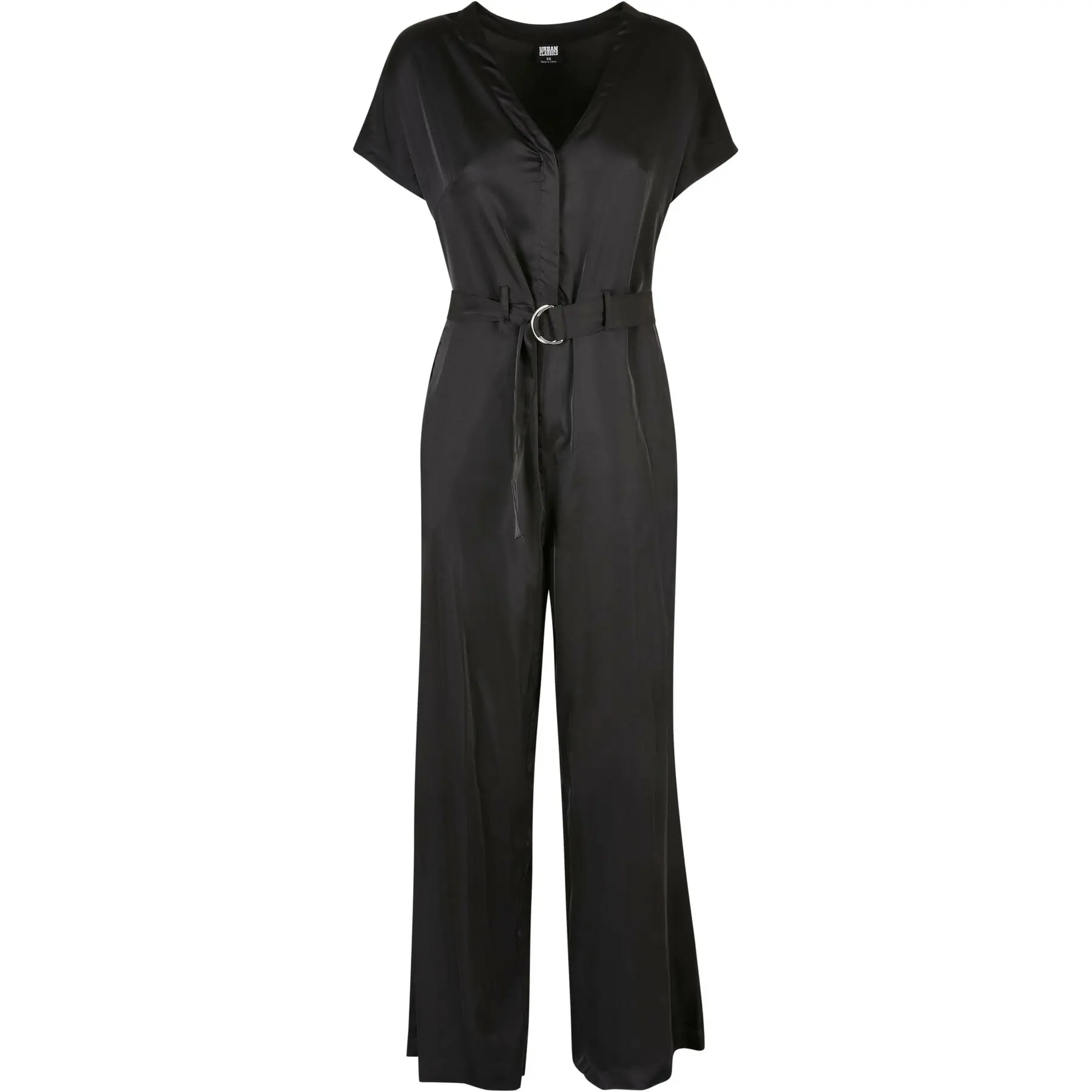 Combinaison avec ceinture femme Urban Classics Satin