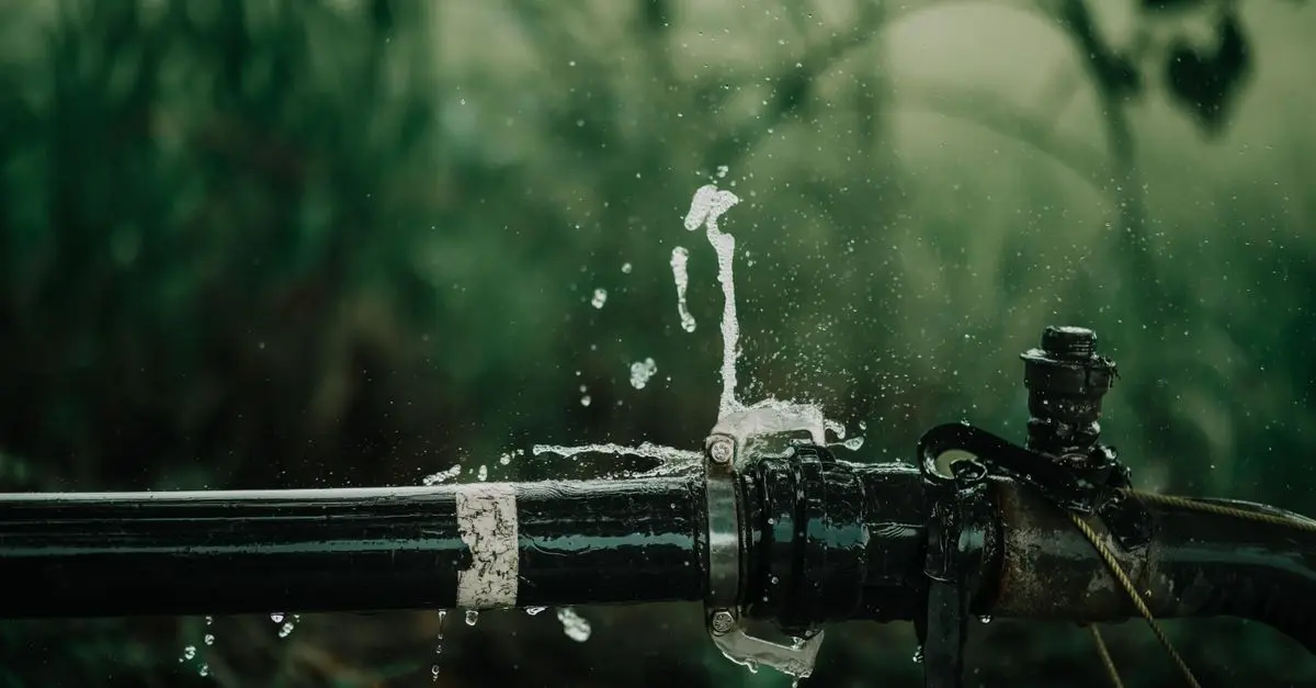 Comment réaliser une réparation rapide d'une fuite d'eau