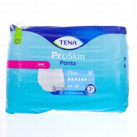 TENE Proskin Pants plus - Culottes Absorbantes Fuites Urinaires taille m (80-110cm) x14